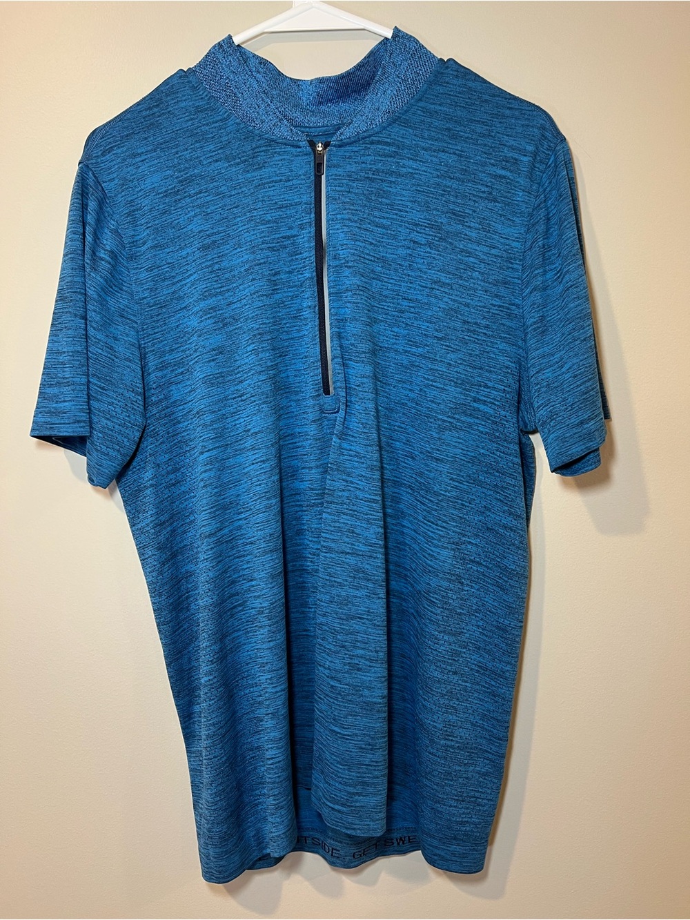 Lululemon Metal Vent Tech Surge Half-Zip Short Sleeve Shirt